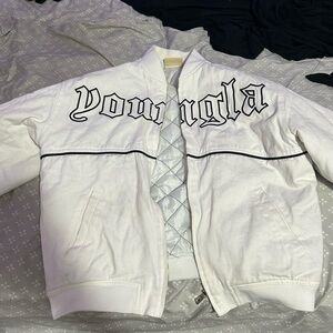 YoungLA White Quilted Jacket